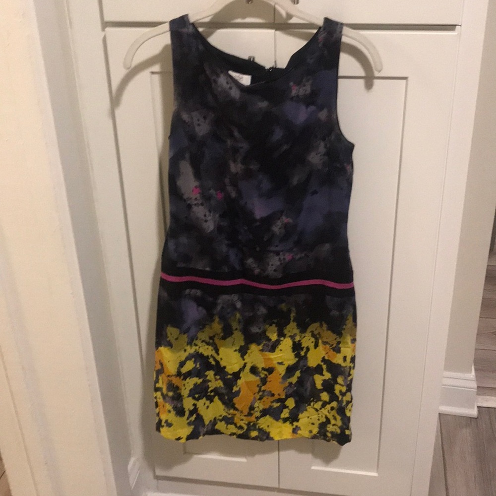 Suzi Chin for Maggy Boutique Colorful Fall Dress